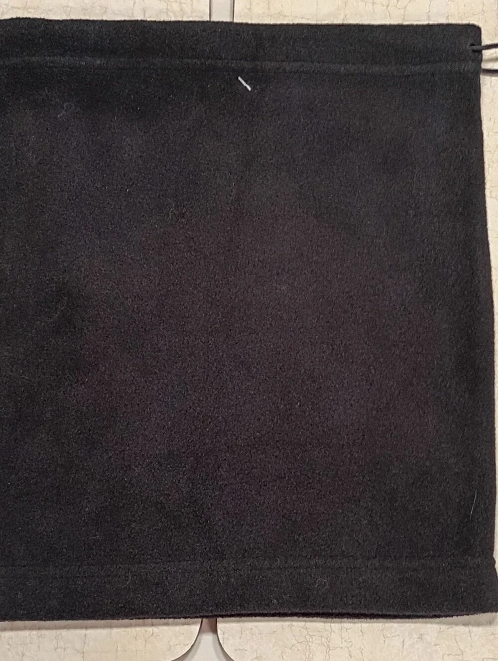 Winterlace neck gaiter, blk one-size adult fleece warmer